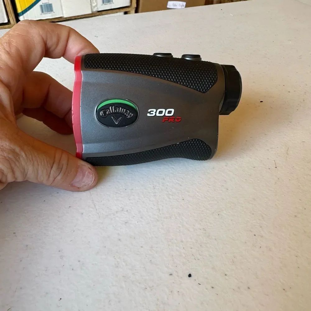 Callaway 300 Pro Rangefinder in Black and Red